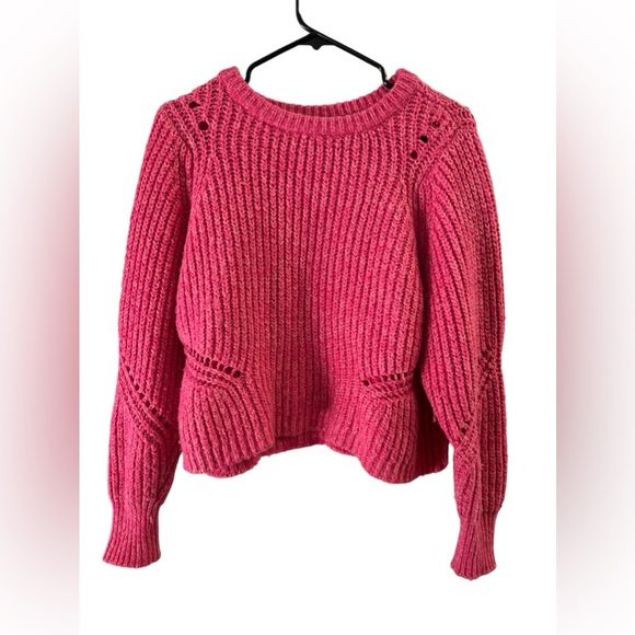 Pink knit loft sweater - Picture 1 of 5
